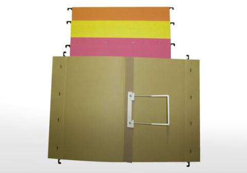 Hängemappe aus umweltfreundlichem Manilakarton