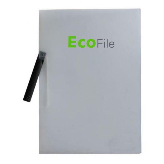 Klemmflügelmappe A4 mit schwarzer Klemme und Druck