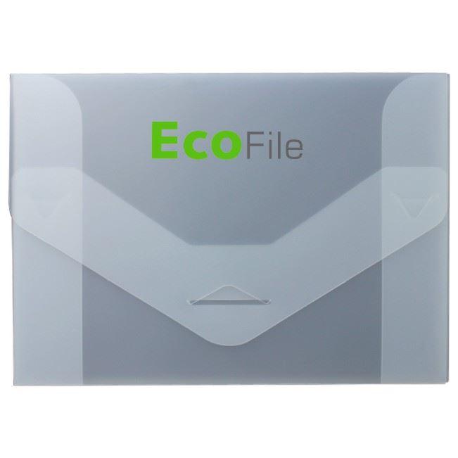 Infomappe A4 quer mit Steckverschluss und Druck