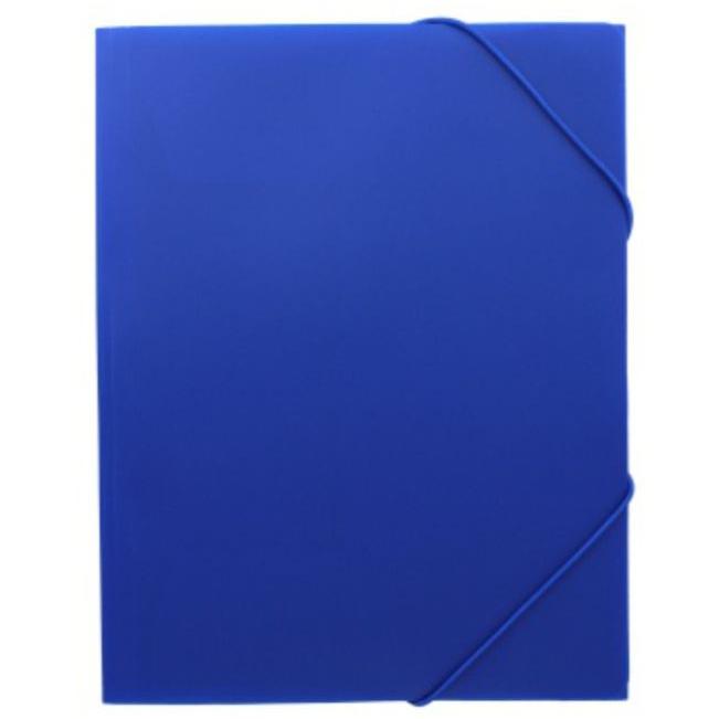 Eckspanner A4 aus PCR-PP in Blau