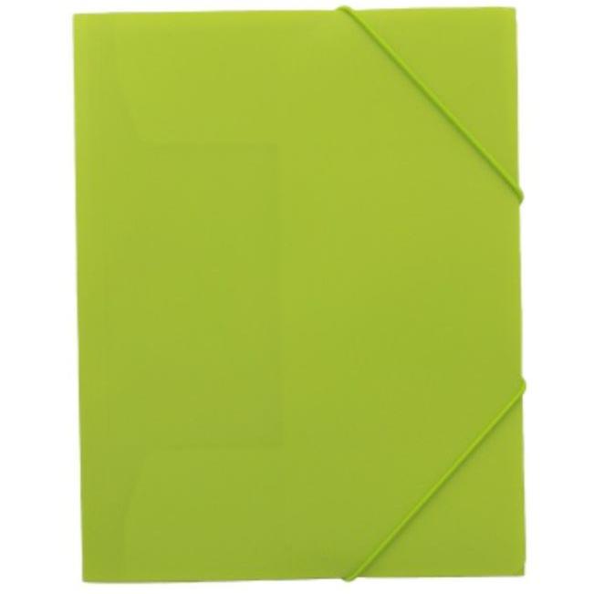 Eckspanner A4 aus PCR-PP in limone