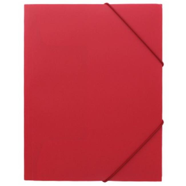 Eckspanner A4 aus PCR-PP in rot